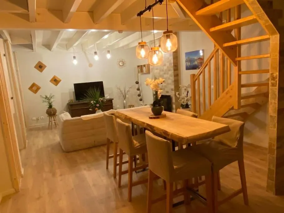 Ferienwohnung Appt Ambiance Chalet 2Ch Piscine Lagon Tarbes 0*,
