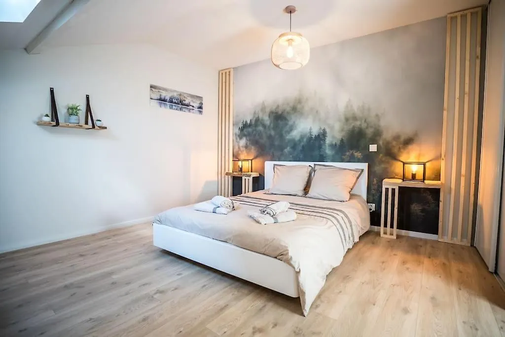 Apartment Ferienwohnung Appt Ambiance Chalet 2Ch Piscine Lagon Tarbes