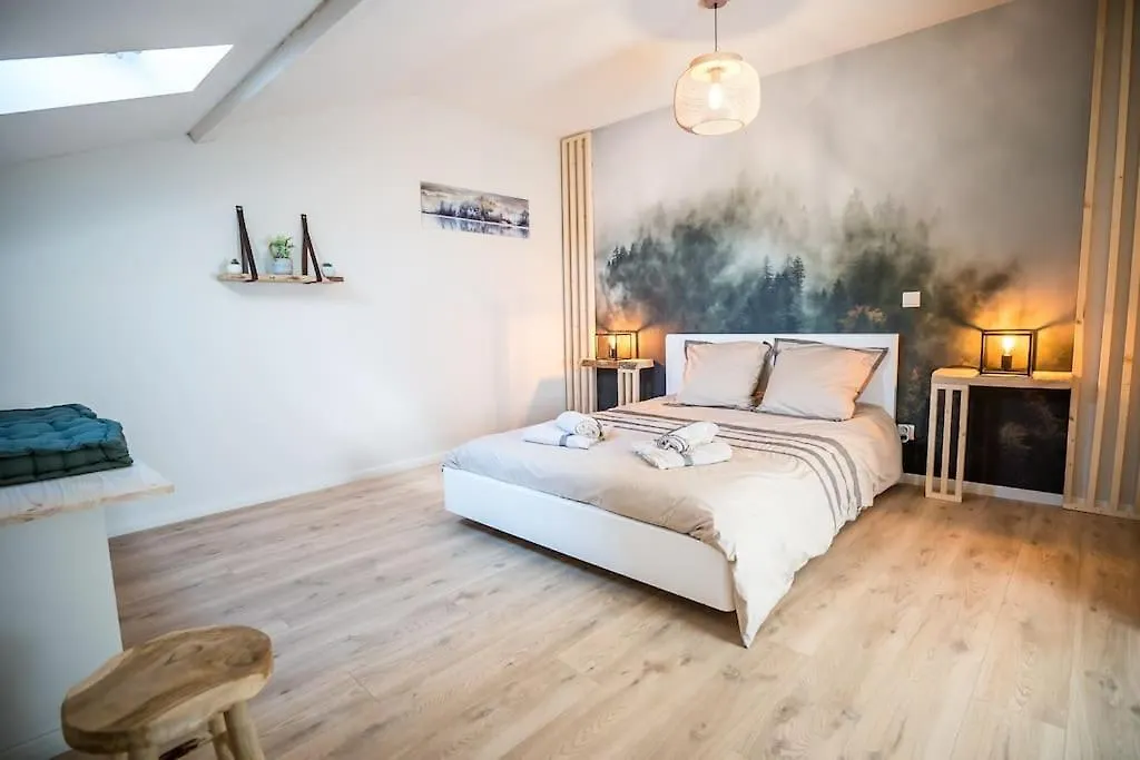 Apartment Ferienwohnung Appt Ambiance Chalet 2Ch Piscine Lagon Tarbes